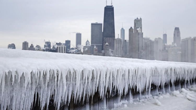 Chicago será más frío que el Everest